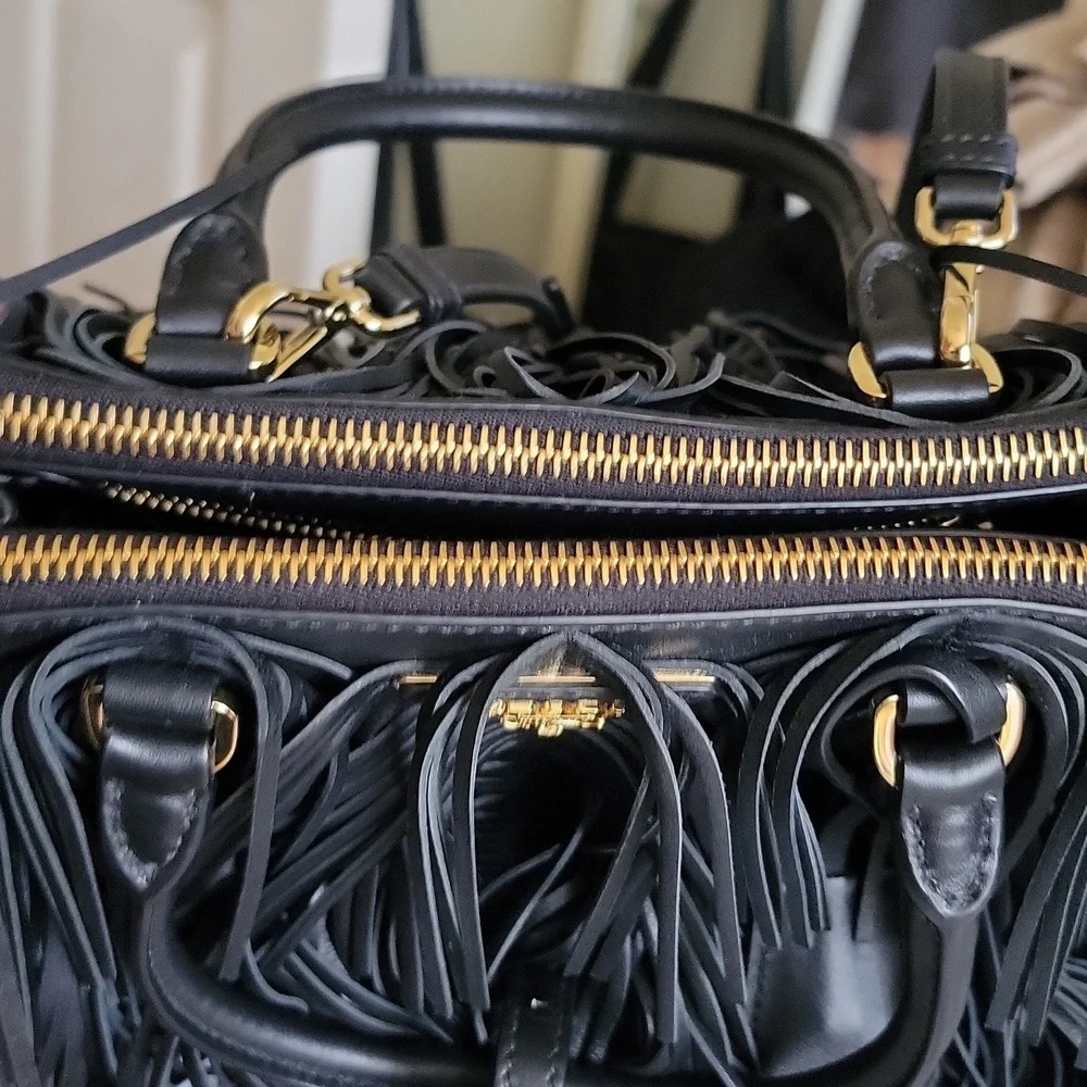 Prada Galleria Fringe Handbag on Website Now - Picture 12 of 16